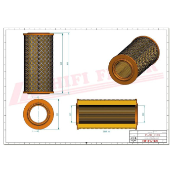 Filtr powietrza BOGE SBL 18704 SBL18704 SBL 18704/2