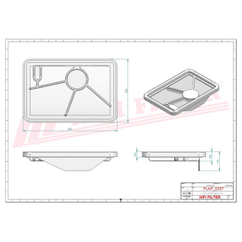 Filtr powietrza MAKITA 424399-3