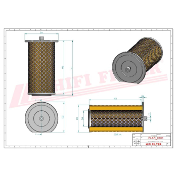 Filtr powietrza TRANSMANUT TR5002