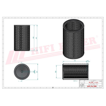 Filtr powietrza SULLAIR 2250135-148 409854