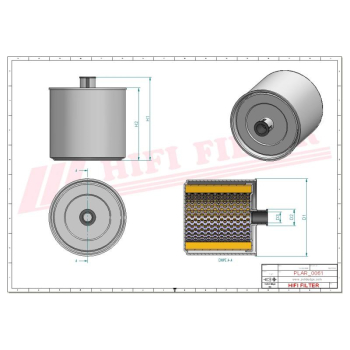 Filtr powietrza MOL 8152010-1 8152010 6626437