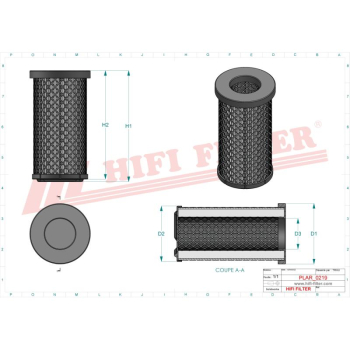 Filtr powietrza KUHN ROTTNE ENERGREEN AMMANN P 77-5397 P77-5397 P775397