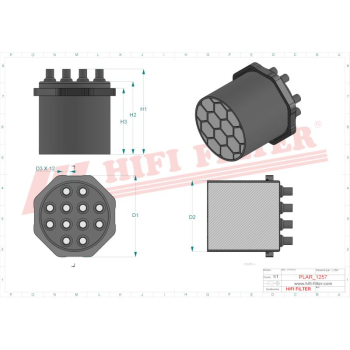 Filtr powietrza CATERPILLAR 5276894