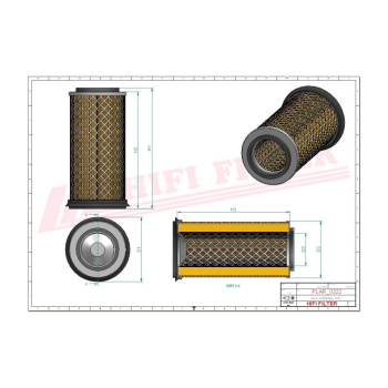 Filtr powietrza JOHN DEERE AL19152