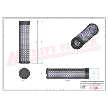 Filtr powietrza DYNAPAC ATLAS COPCO 908401 4700394685 3222.1881.34