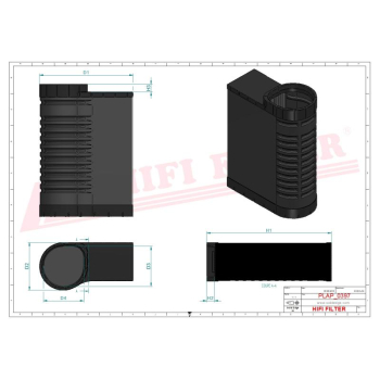 Filtr powietrza CATERPILLAR 5771433 3862097 5771438 3496262