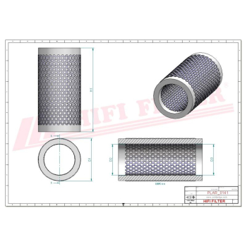 Filtr powietrza ALSTHOM FA 967 FA967 2175.096