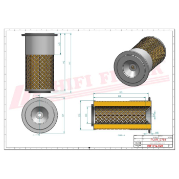 Filtr powietrza MITSUBISHI 91261-06100 91261-06200