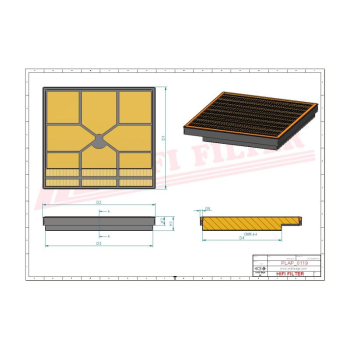 Filtr powietrza BOSCHUNG F026400094 1457433727