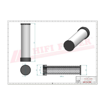 Filtr powietrza CASE STEYR HOLLAND PFANZELT 162000190710