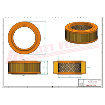 Filtr powietrza GARDNER TAMROCK 114260