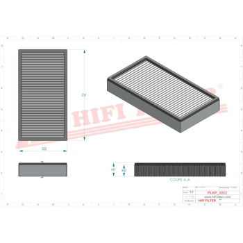 Filtr kabinowy CATERPILLAR 42447