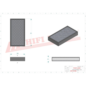 Filtr kabinowy MANITOU 601645