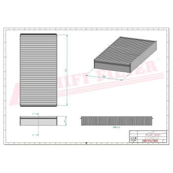 Filtr kabinowy TENNANT H250010291 H 25001-0291 H25001-0291