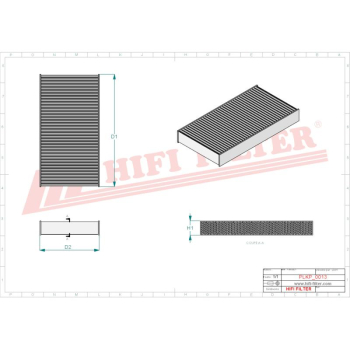 Filtr kabinowy LIEBHERR SKL 46703 SKL46703 4364400154