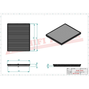 Filtr kabinowy FENDT H350810140080