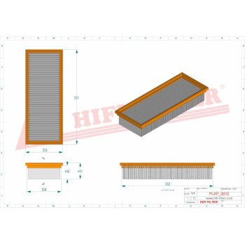 Filtr CU 3058/2 CU3058/2 CU 30582