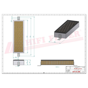 Filtr kabinowy MASSEY FERGUSON 3478477M91