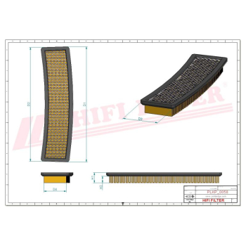 Filtr kabinowy KOMATSU 816-2146-55