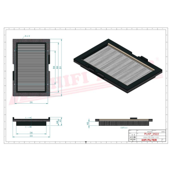 Filtr kabinowy HYUNDAI 71LM-00290 11K6-91451