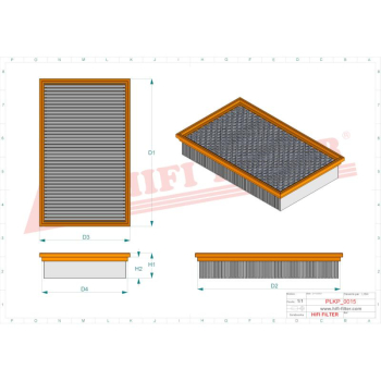 Filtr kabinowy CATERPILLAR ECO 1752841 282-2339 1070266