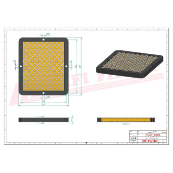 Filtr kabinowy CATERPILLAR 6T-5068