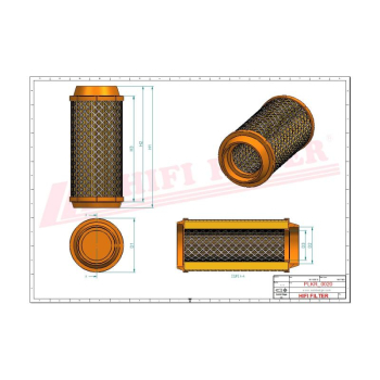 Filtr kabinowy CASE HOLLAND CH 18245 LC CH18245LC SKL 46318-AK