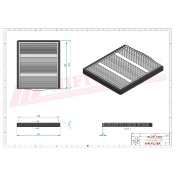 Filtr kabinowy CASE HOLLAND 84350825