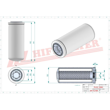 Filtr paliwa HITACHI BULK 25 MICRON BULK25MICRON DBB 8664