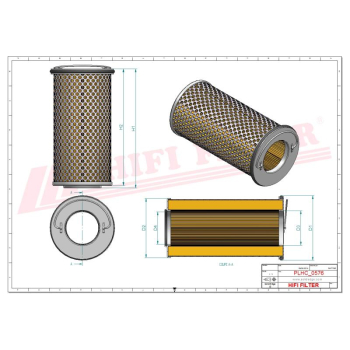 Filtr hydrauliczny ENERGREEN POUCHAIN LUCAS WHY 105095 WHY105095 1035028358