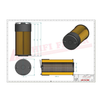 Filtr hydrauliczny LIEBHERR COLTRAX 10337547