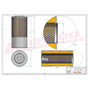 Filtr hydrauliczny AMMANN ROPA BENFORD NEUSON 2-80199100 80199100 270055 JP93022