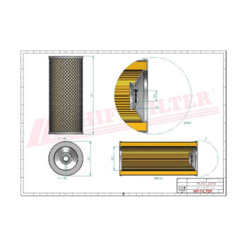 Filtr hydrauliczny FAI KOMATSU CMV ROTTNE 848101158