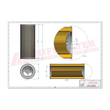 Filtr hydrauliczny JOHN DEERE SH 56220 SH56220 WHE 26412