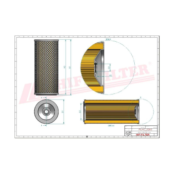 Filtr hydrauliczny CASE PPM SAMBRON GILLES 10505-85Q 10505-86 K10505-86 R10505-86 R10105-86 39729-9