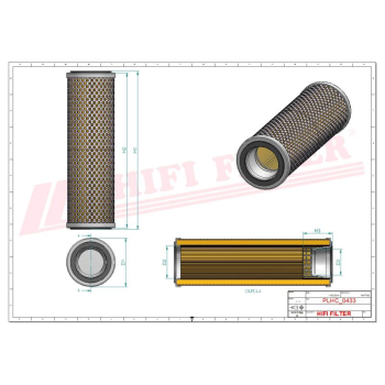 Filtr hydrauliczny LIEBHERR FAUN-FRISCH ZEPPELIN 063102050F 7360470 065102052FL 065102052F