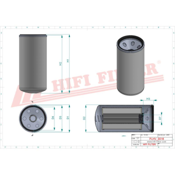 Filtr hydrauliczny DYNAPAC HF 6601 HF6601 HF 6105