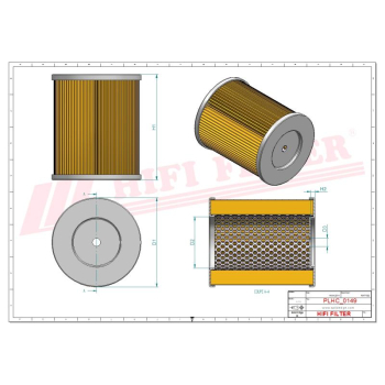 Filtr hydrauliczny CATERPILLAR 91224-07101