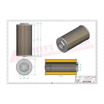 Filtr hydrauliczny TCM 271A7-52301 214A7-52081