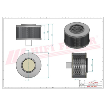 Filtr hydrauliczny HITACHI 4125320