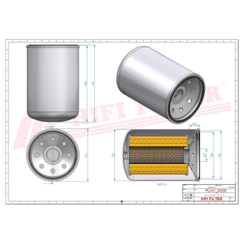 Filtr hydrauliczny VOLVO HYUNDAI 31ND-01460 31ND-01450 VOE14532688 14532688