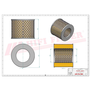 Filtr hydrauliczny KOMATSU 224-60-22120 22L-60-22120 3EC-66-54170