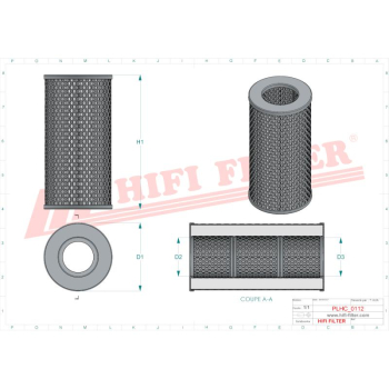 Filtr hydrauliczny VOLVO TADANO 366-737-00030 366-733-60030 14532085 14690315 VOE14690315 VOE14532085