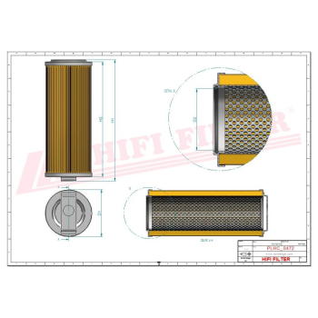 Filtr hydrauliczny KOMATSU 421-43-H0P43 421-43-HOP43