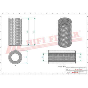 Filtr hydrauliczny KOMATSU 22P-60-21161