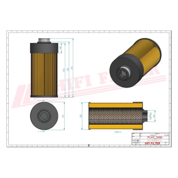 Filtr hydrauliczny POWER WHE 104405 WHE104405 605884