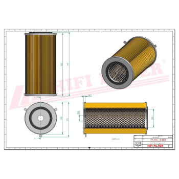 Filtr hydrauliczny FIAT Z250