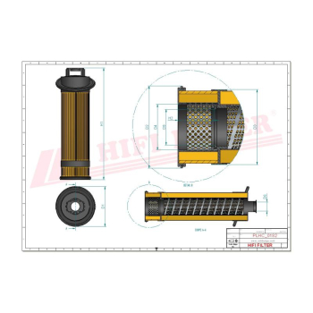 Filtr hydrauliczny VENIERI BAUMANN GIANNI 100.2.043