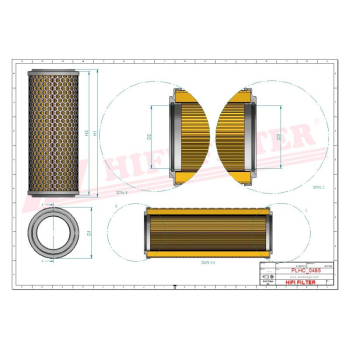 Filtr hydrauliczny DEROT CIFA MONCHIERO MARAIS K000910887 236291 910887