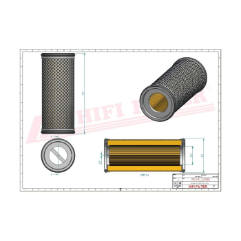 Filtr hydrauliczny ROLBA RATRAC 803620110009.00